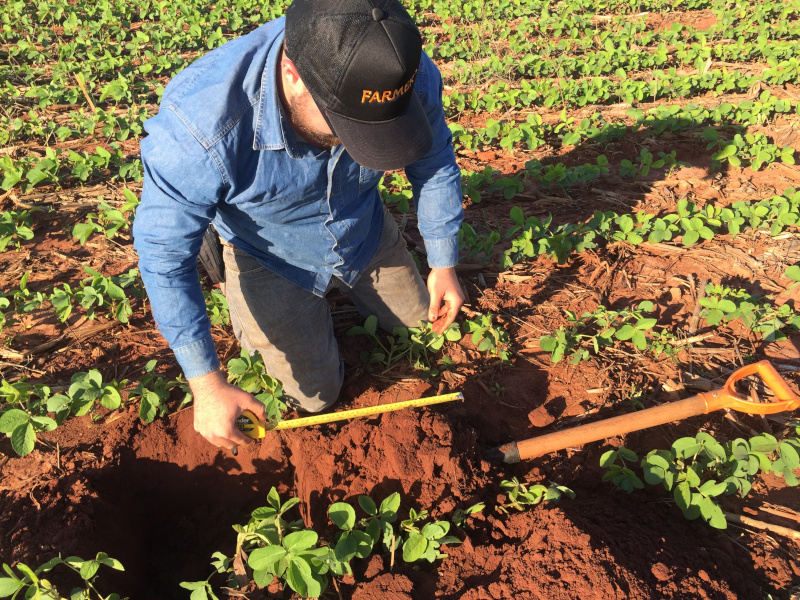 Análise de compactação do solo - Farmers